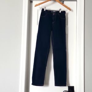 Cat & Jack Dark Wash Super Stretch Denim Jeans Girls size 14